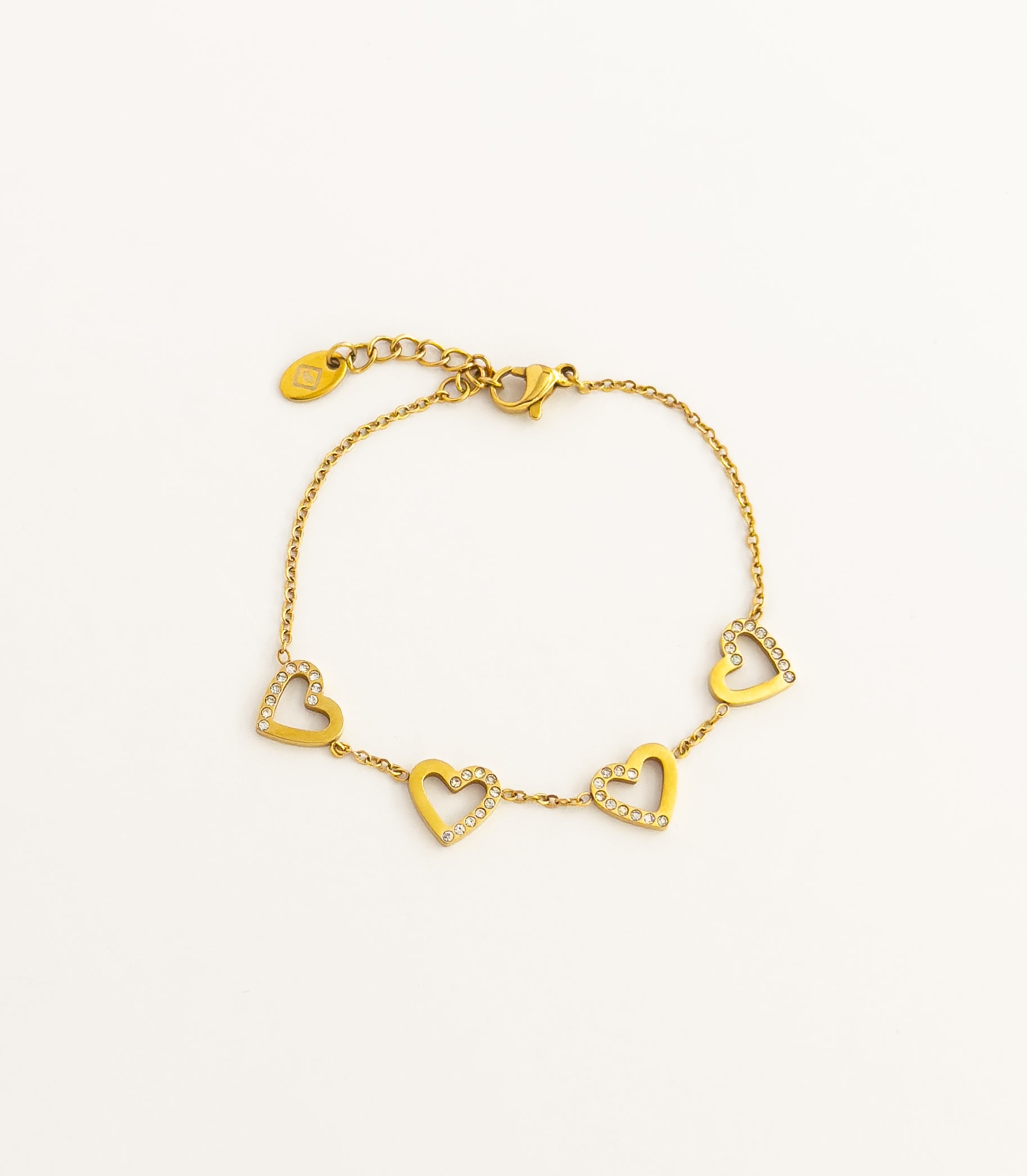 Heart Chain Bracelet