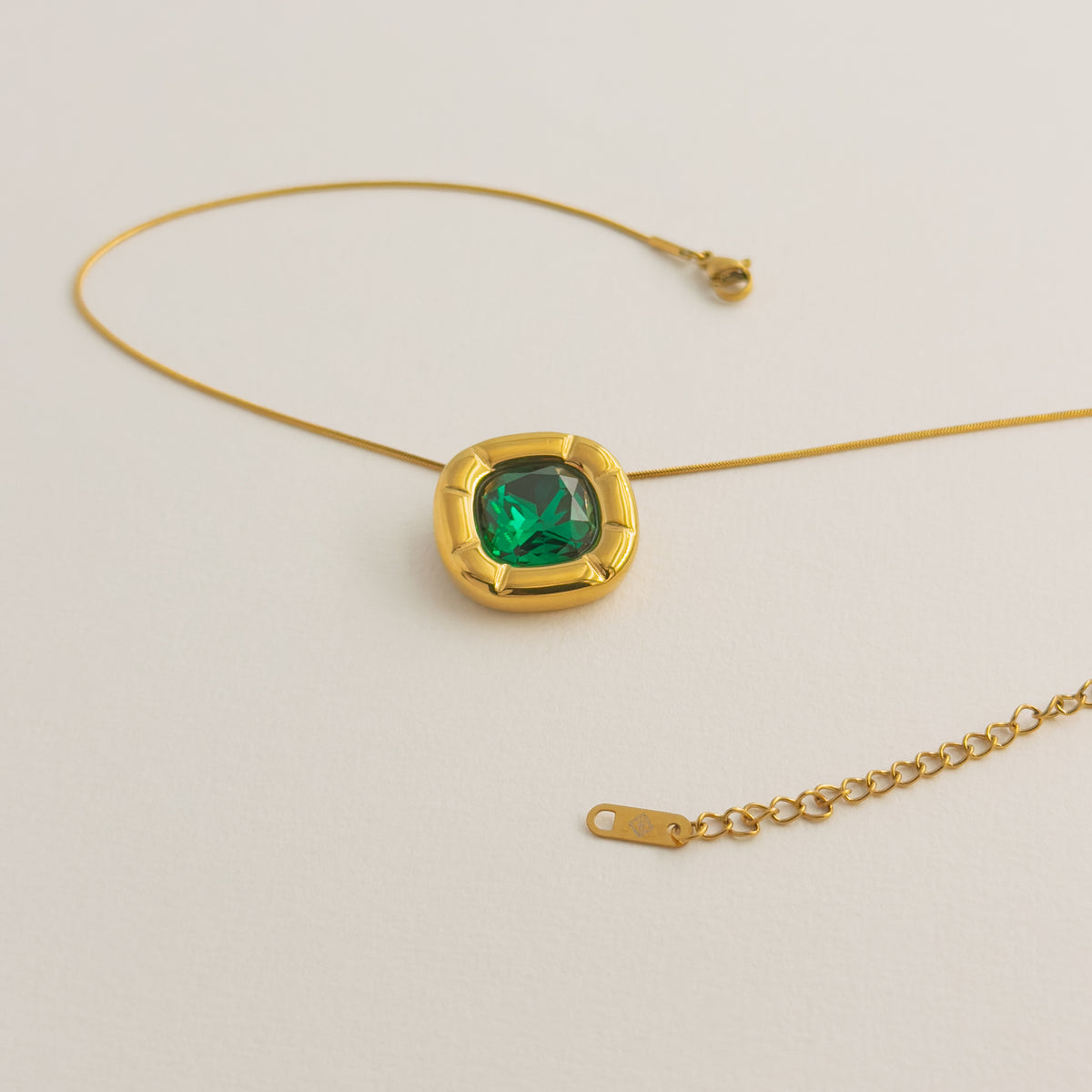 Lucia Green Necklace