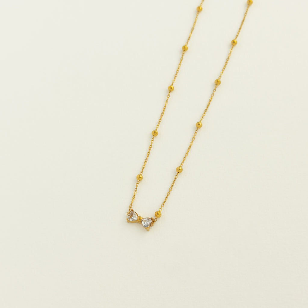 Mira Bow Necklace