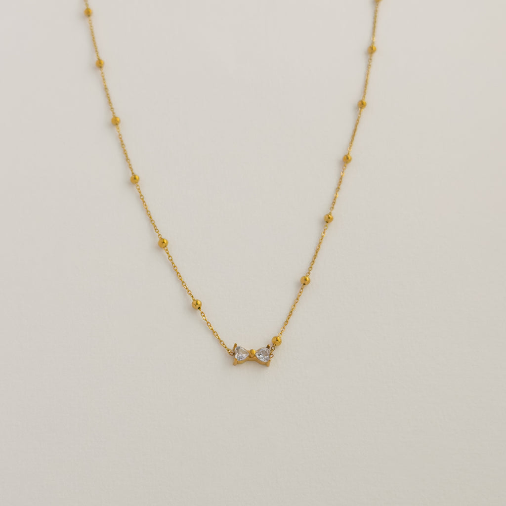 Mira Bow Necklace