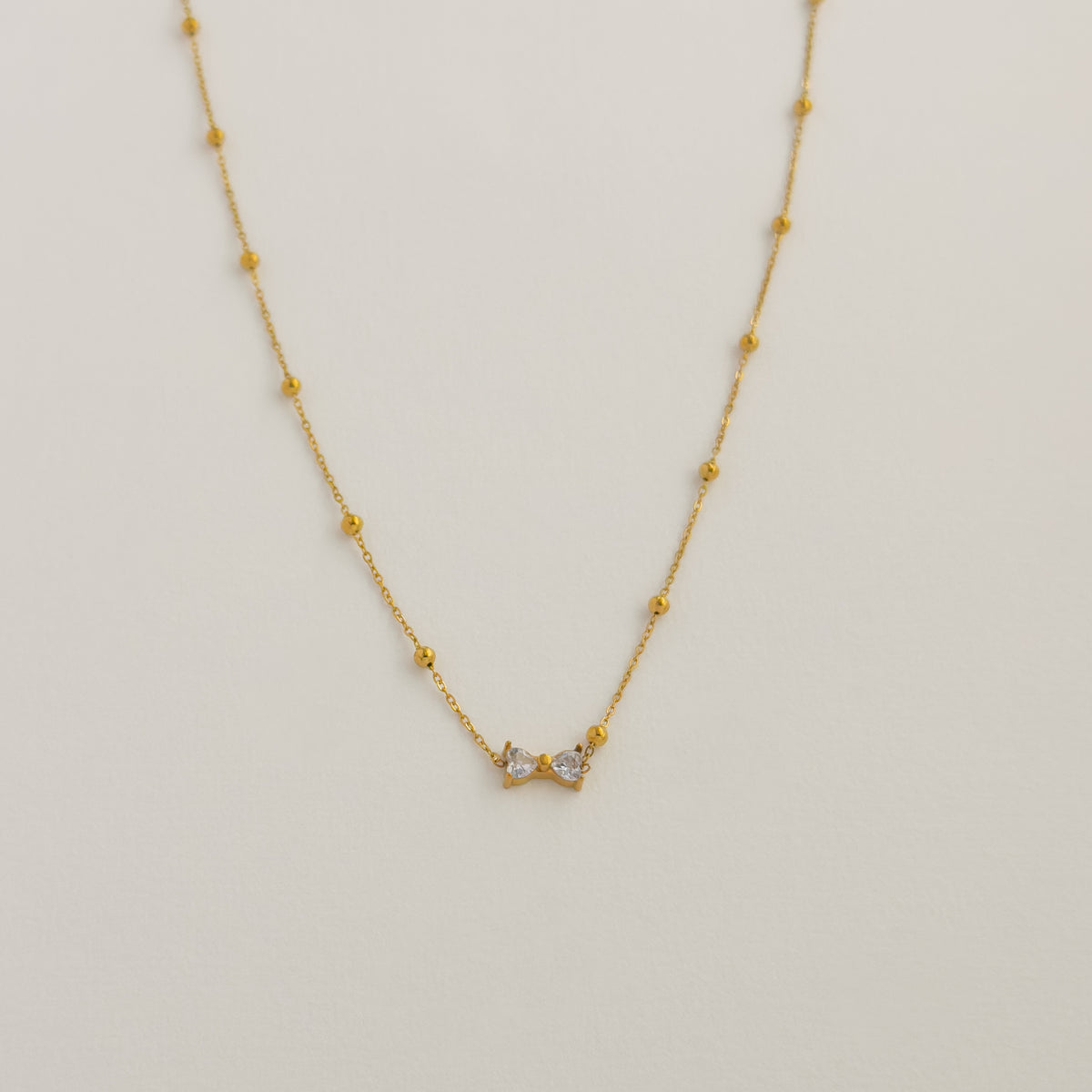 Mira Bow Necklace
