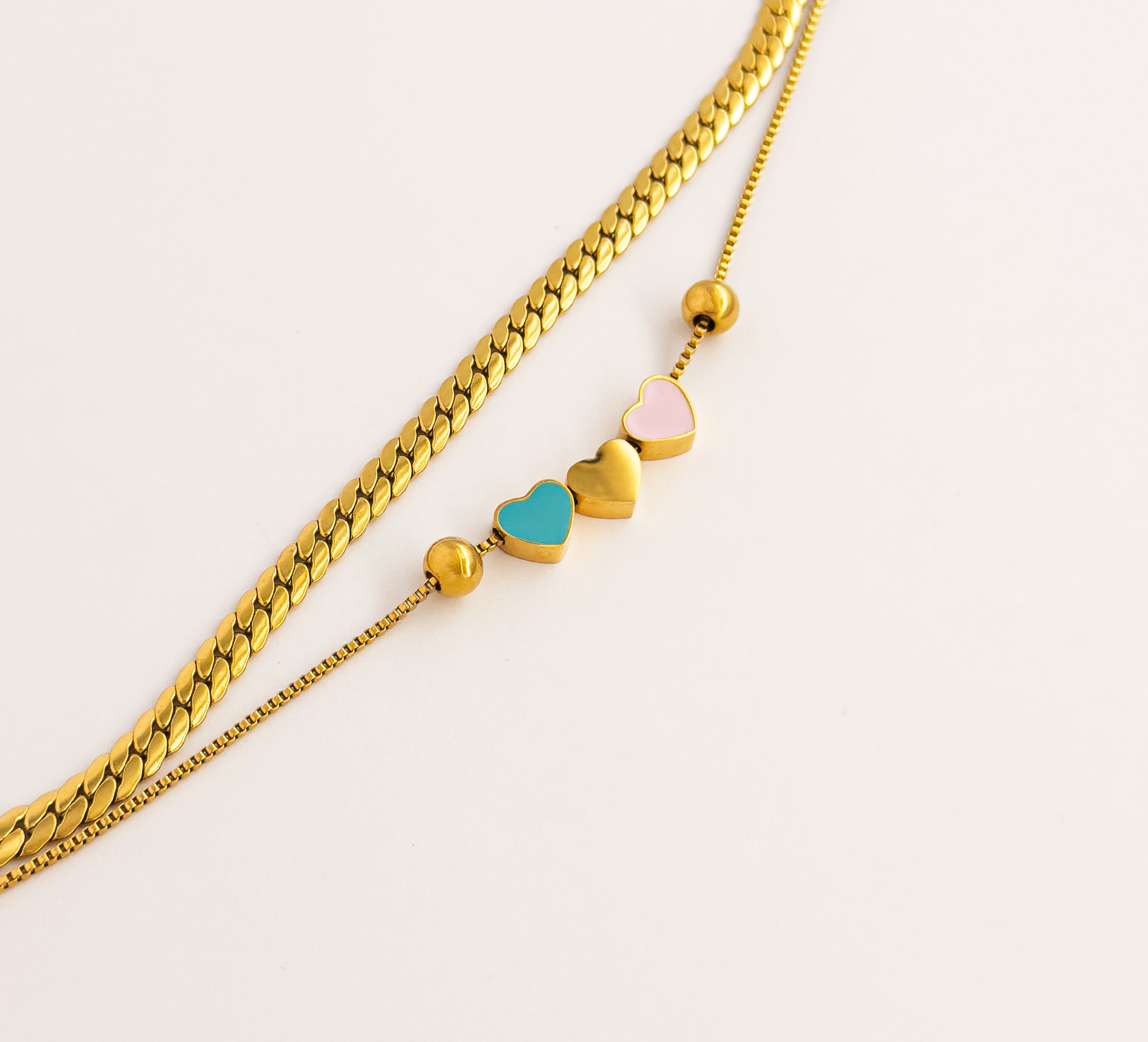 Trio Heart Necklace